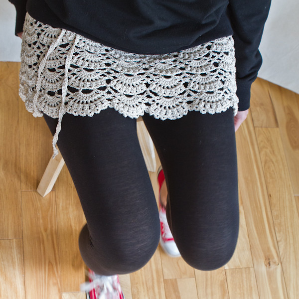 Crochet Skirt Wrap: outfit idea 1