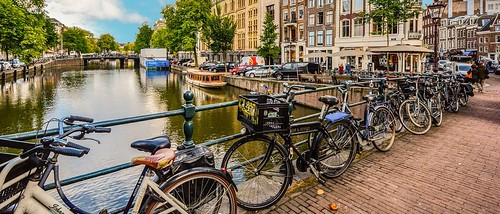 Amsterdão: Mais bicicletas do que capacetes