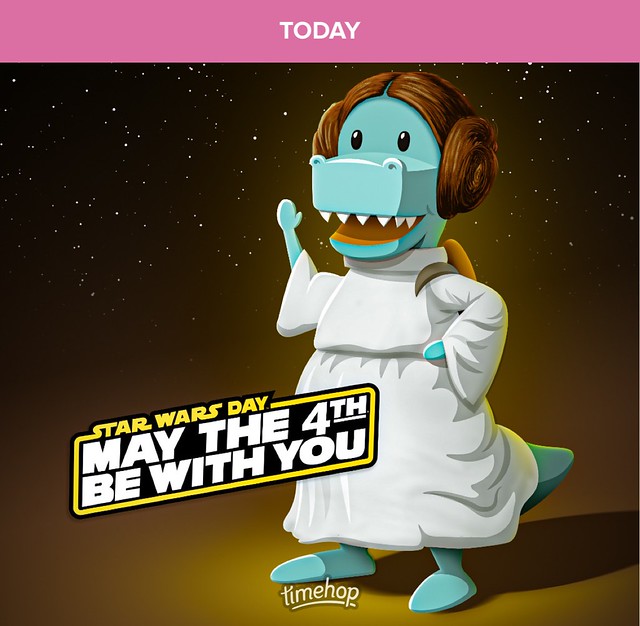 Princess Leia!   Happy Star Wars Day 2021!! ⭐️💫 May The Fourth Be With You!!! 🌌🚀 ⚔️ #timehop #princessabe #princessleia #princessleiaorgana #happystarwarsday #starwarsday2021 #maythefourthbewithyou #today #quarantine2021