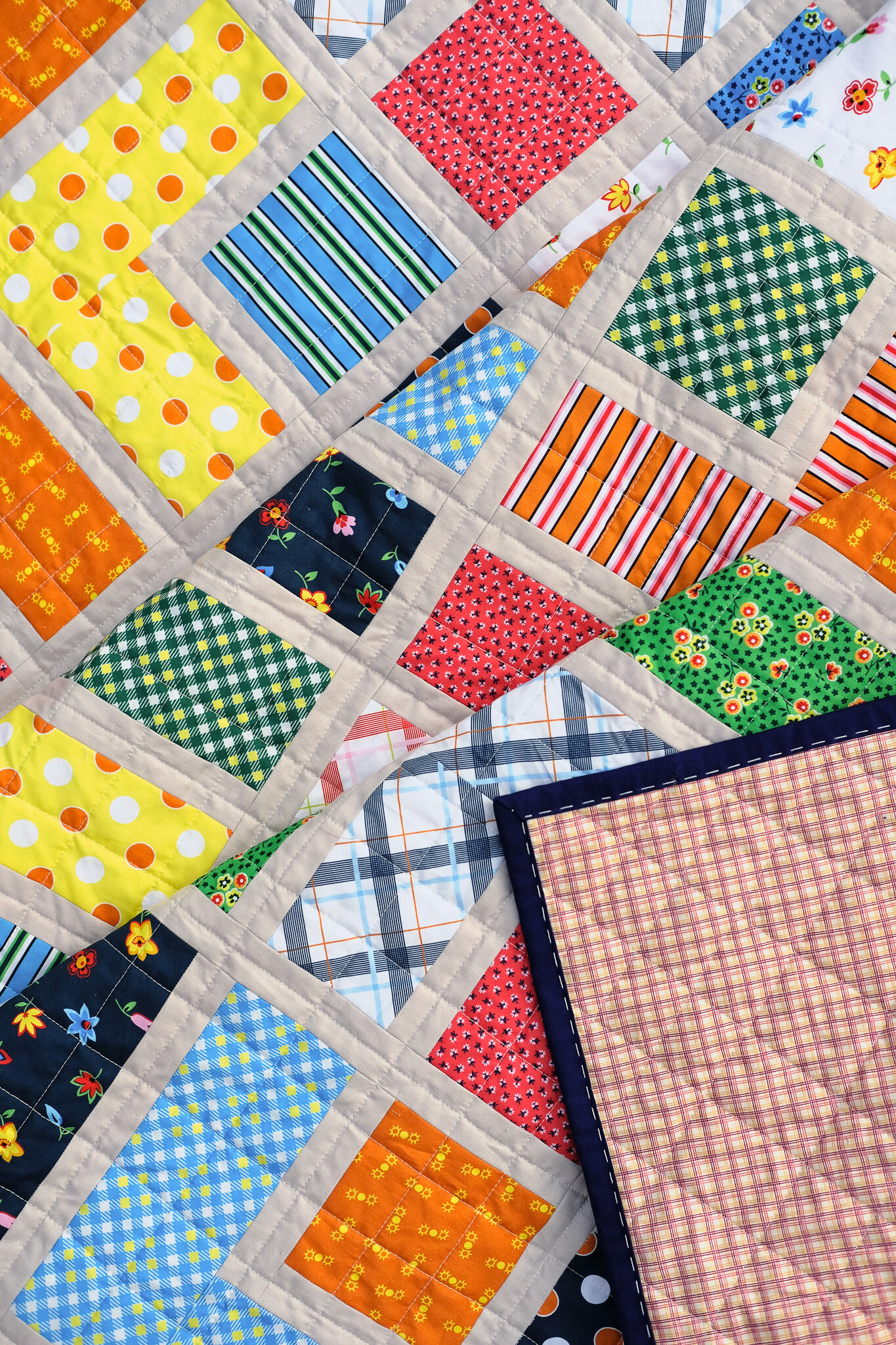 The Penny Quilt in Five and Ten - Kitchen Table Quilting
