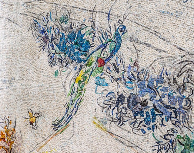 Cour, détail (Chagall)
