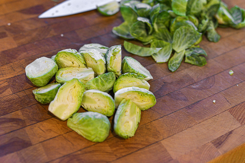 Parmesan Garlic Brussels Sprouts
