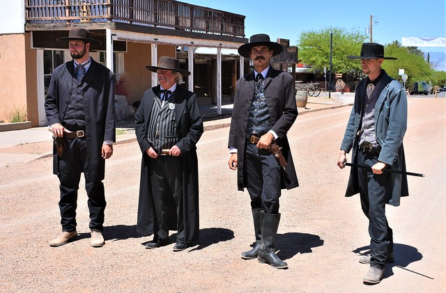 Characters on the streets @ Tombstone Arizona