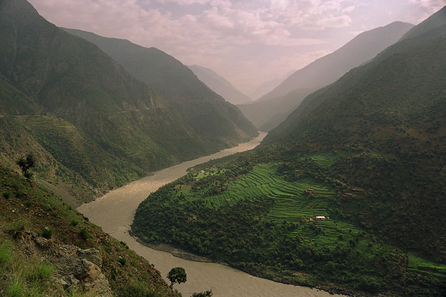 The River Indus Gorge, Pakistan