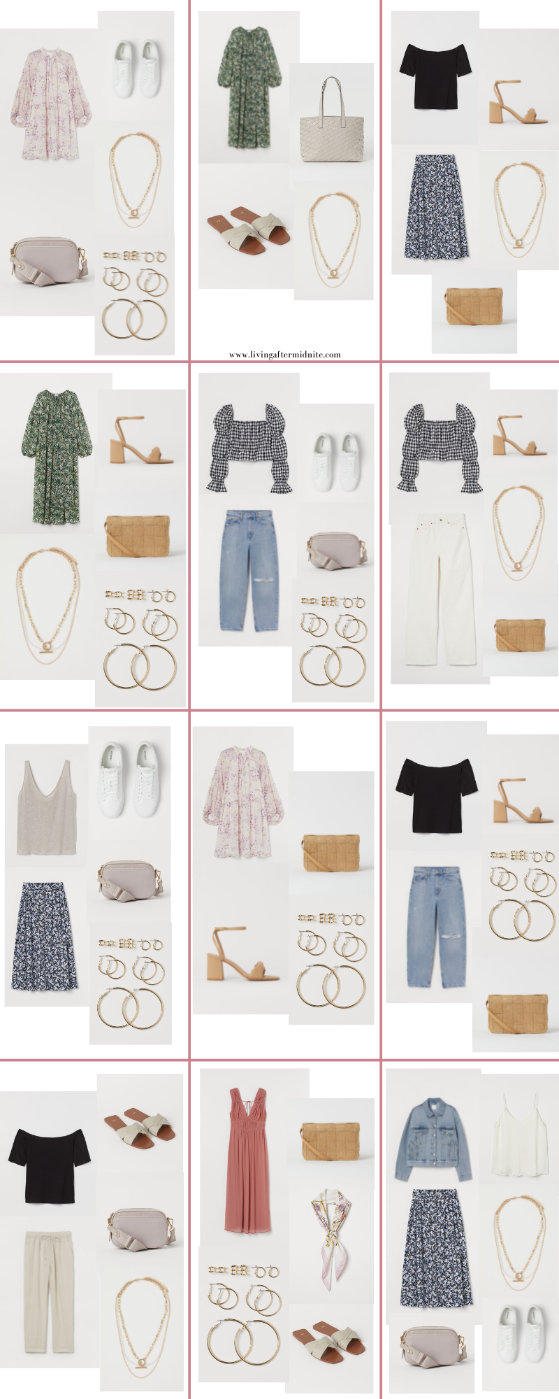 Affordable H&M Spring Capsule Wardrobe | 27 Pieces, 60+ Outfits | How to Build a Capsule Wardrobe | H&M Spring Clothes | Outfit Inspiration | Spring Fashion | 60 Warm Weather Outfit Ideas | Spring Vacation Packing Guide | Spring Outfits 2021 | Summer Outfit Ideas