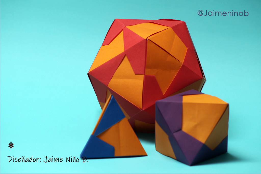 Icosaedro, Octaedro, Tetraedro