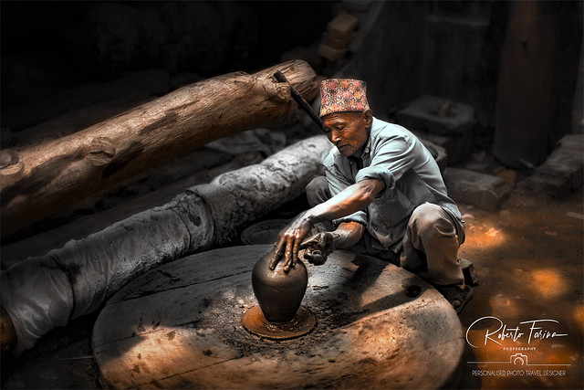 Pottery Square.  Bhaktapur. Nepal