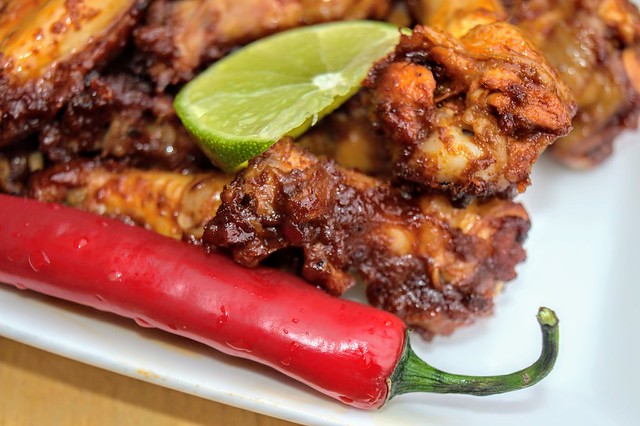 New Orleans Creole Chicken Wings with Red Chilli