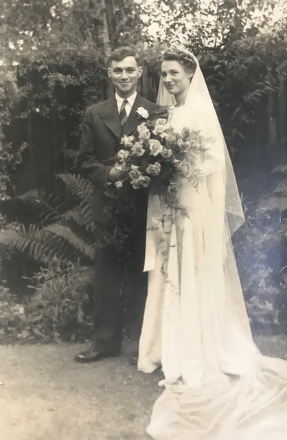 Marriage of Frank Gordon Alford to Mary Gladys Docker