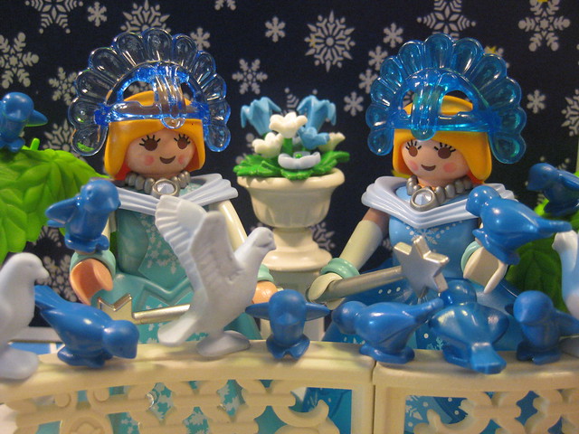 The Bluebirds and Doves bid the Winter Faeries Farewell