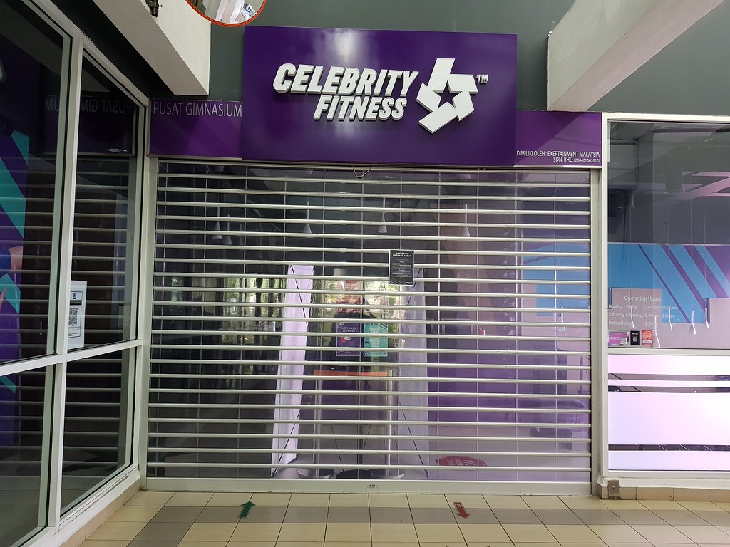 MCO3.0 Gym to close from May 7 onwards @ Celebrity Fitness USJ21