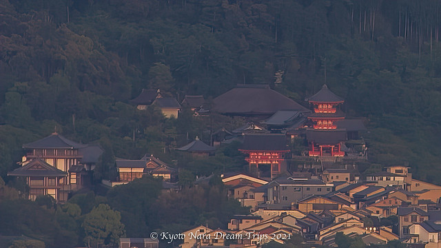 A Different take on Kiyomizu dera, Kyoto City-Japan.