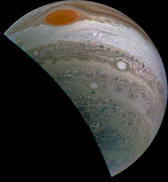 Jupiter's Great Red Spot (JUNOCAM Perijove 27 Data)