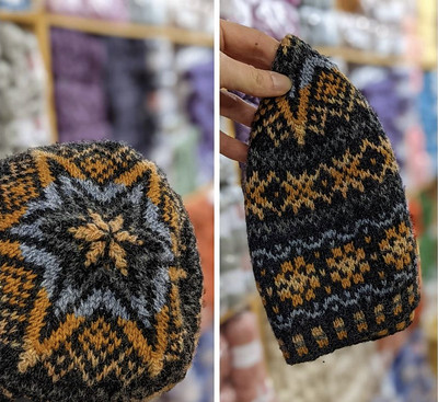 Da Crofters Kep by Wilma Malcolmson is the official 2021 Shetland Wool Week knitting pattern - Free until next year’s pattern comes out!