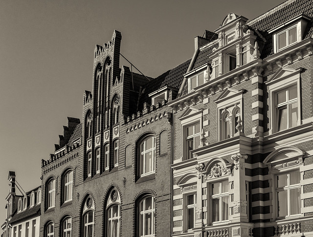 Hansestadt Wismar: historische Fassaden / historic facades