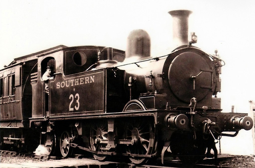 Lswr O2 Southern Railways – ‘O2 Class’ 0-4-4T ‘W23 Totland’ unknow… | Flickr