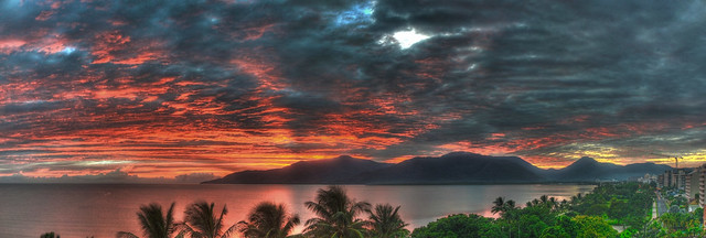 Tropical Dawn Panorama - April 15, 2013