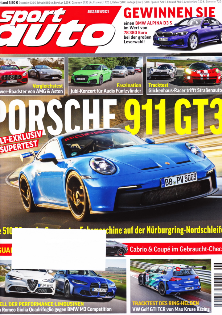 Image of sport auto - 2021-06 - cover