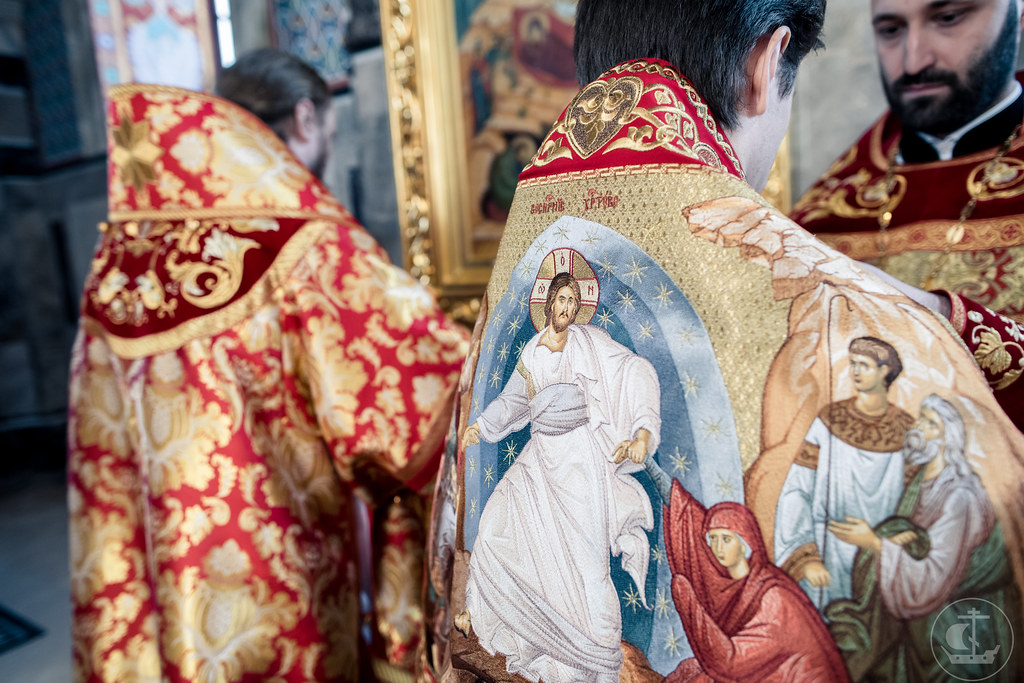 09 мая 2021, Божественная литургия в Воскресенском Новодевичем монастыре / 09 May 2021, Divine Liturgy at the Novodevichy monastery