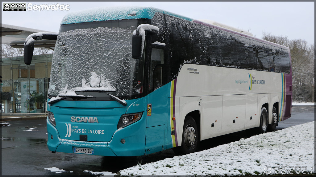 Scania Touring – Transdev – STAO 72 (STAO PL, Société des Transports par Autocars de l’Ouest – Pays de la Loire) / Aléop – Pays de la Loire n°25609