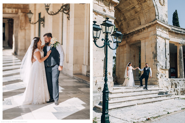 Wedding in Vlacherna Monastery - Corfu
