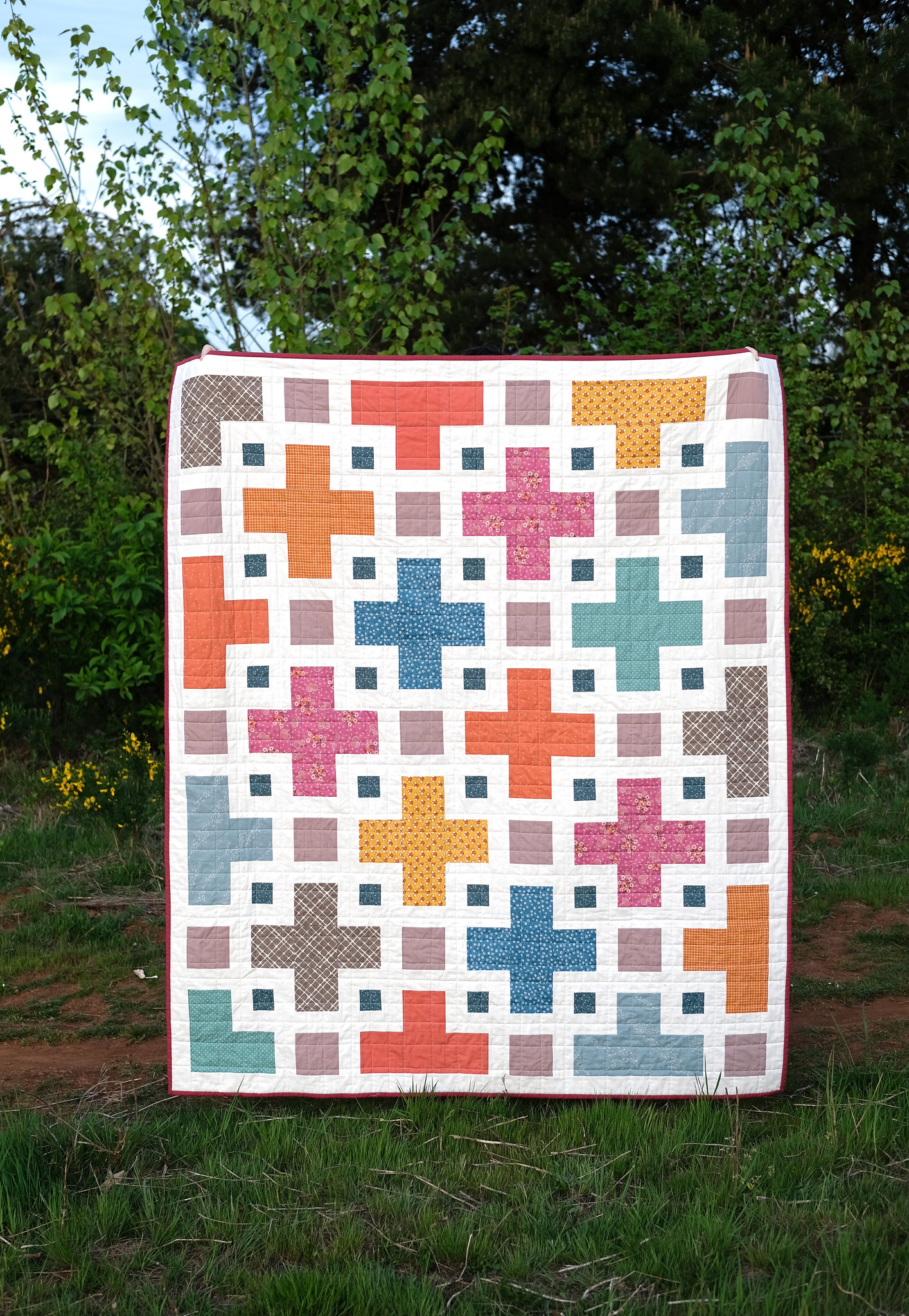 A Muted Violet Quilt - Kitchen Table Quilting