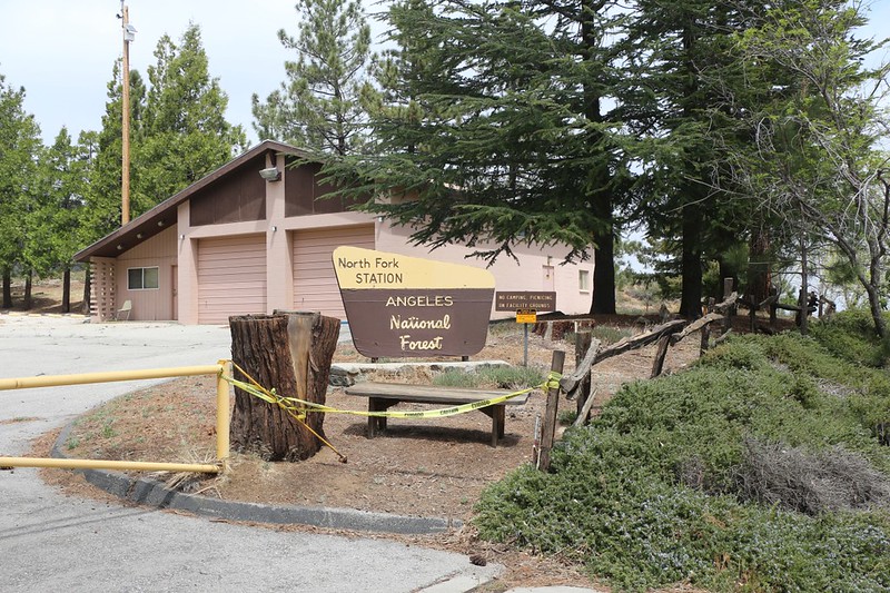 North Fork Ranger Station in the Angeles National Forest