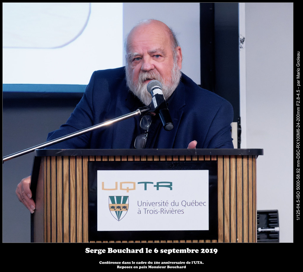Serge Bouchard le 6 septembre 2019