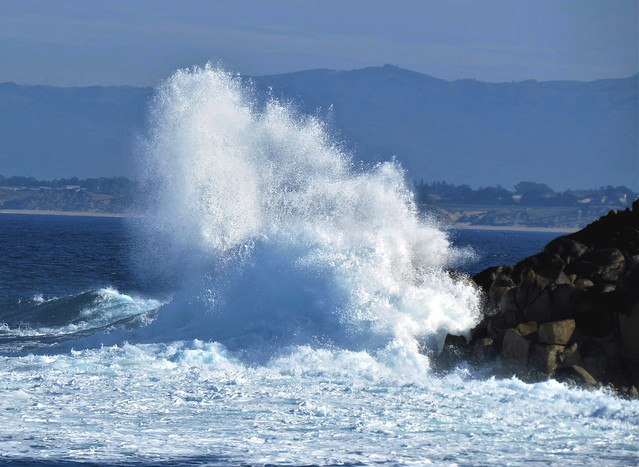Giant Waves, Monterey, California