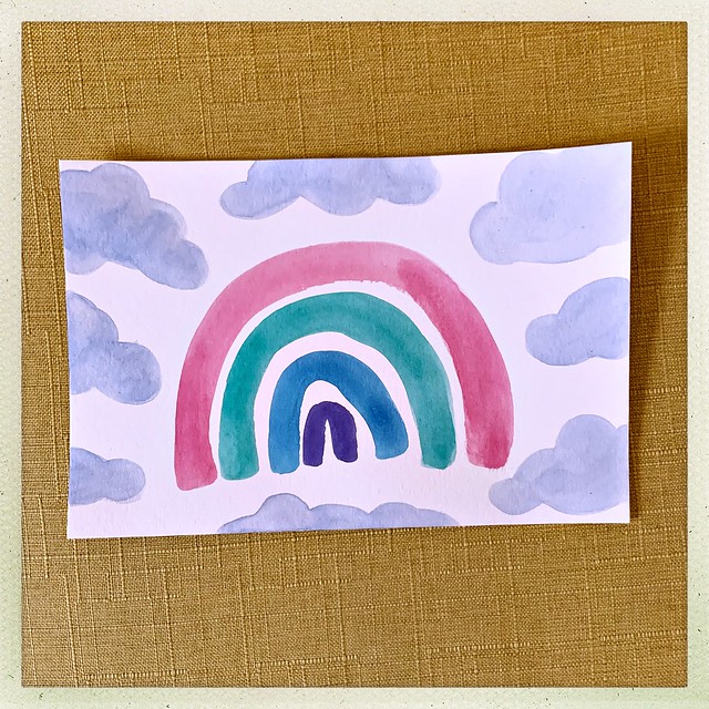Rainbow Watercolor