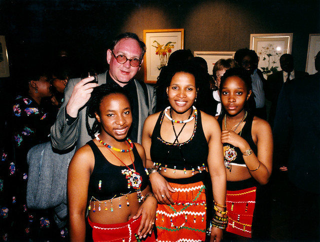 IMG_0003 South Africa Freedom Day Celebration in New York at the National Arts Club 15 Gramercy Park with the Zulu Dance Group Himosha from Philadelphia April 26 1997 MGS Nomsa Felicia