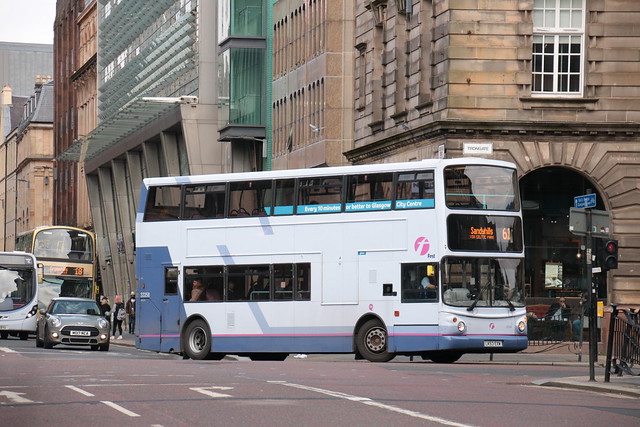 First Glasgow LK53 EXW (33358) | Route 61 | Glassford St/Trongate, City Centre