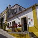 Óbidos - White and yellow house in the town center