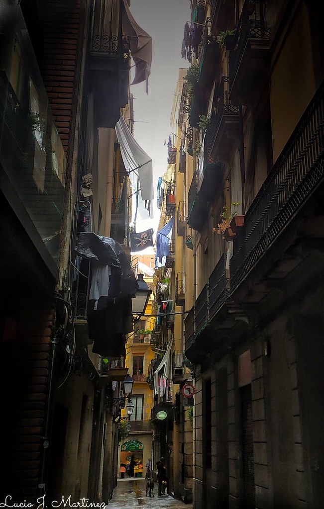 Barcelona. Carrer de la mare de Déu del Pilar. ciutat Vella.