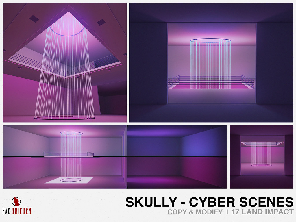 NEW! Skully Cyber Scenes