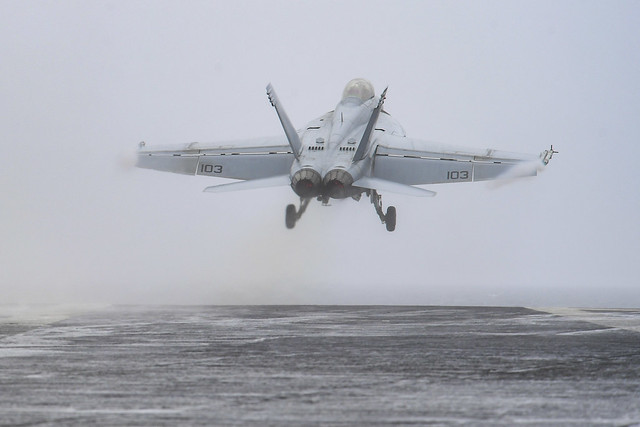 USS Theodore Roosevelt (CVN 71) conducts joint strike exercises in support of Northern Edge 2021.