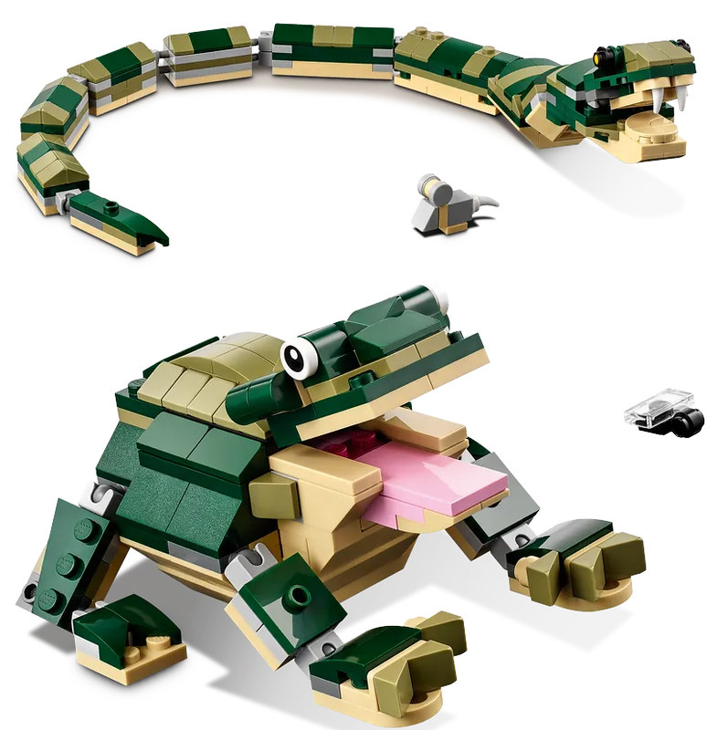 31121: LEGO Creator 3-in-1 Crocodile