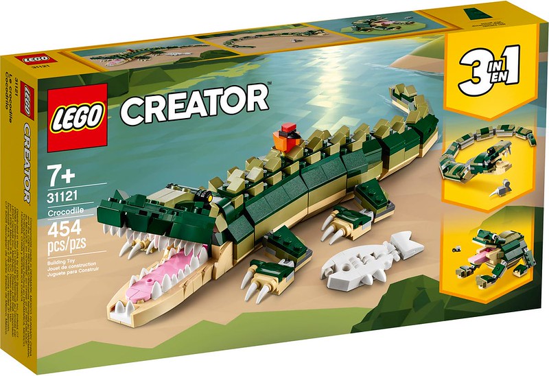 31121: LEGO Creator 3-in-1 Crocodile