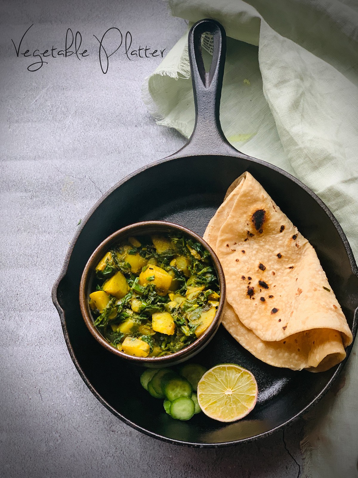 Aloo Palak