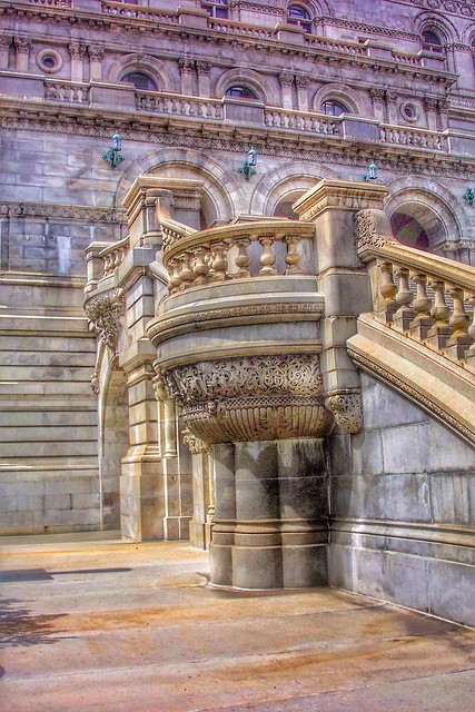 New York State Capitol ~ Albany New York ~  Exterior ~ Historic