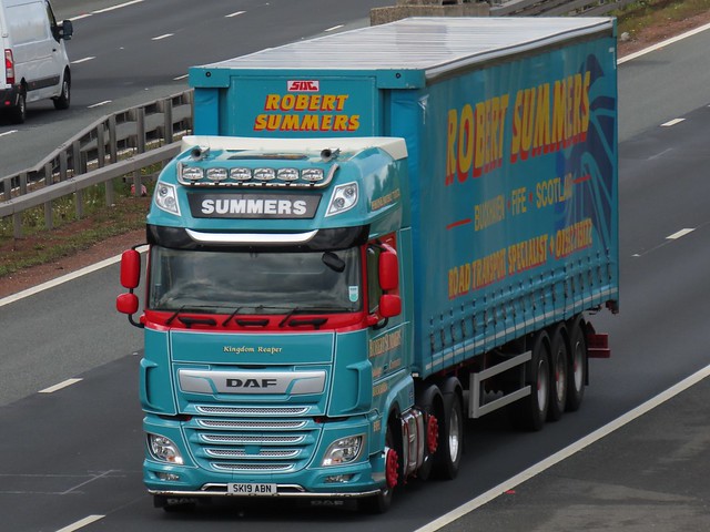 Robert Summers (Kingdom Reaper) SK19ABN On The A1M Southbound