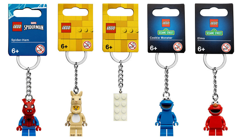 LEGO Keychains all June 21