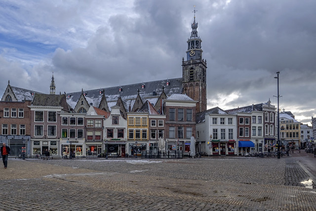 Markt & Grote of Sint-Janskerk - Gouda - NL