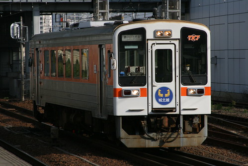 Tokai Transport Service kiha 11 series in Biwajima.Sta, Nagoya, Aichi, Japan /April 24, 2021