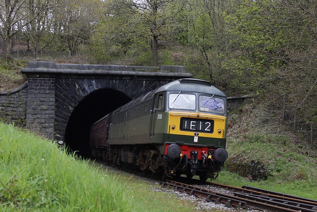 D1501 | Brooksbottom Tunnel | East Lancashire Railway | 09.05.2021