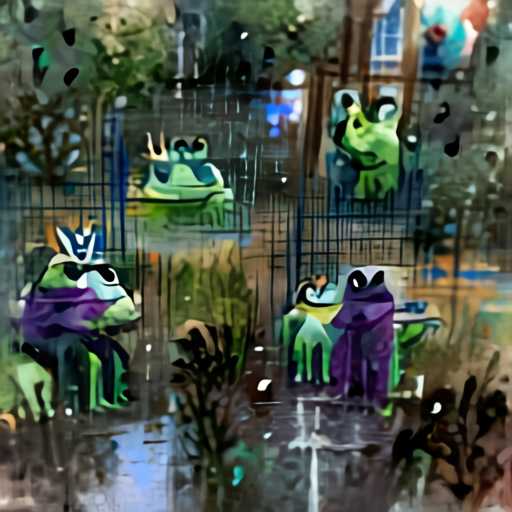 Aleph2Image Gamma - Frogs In The Rain