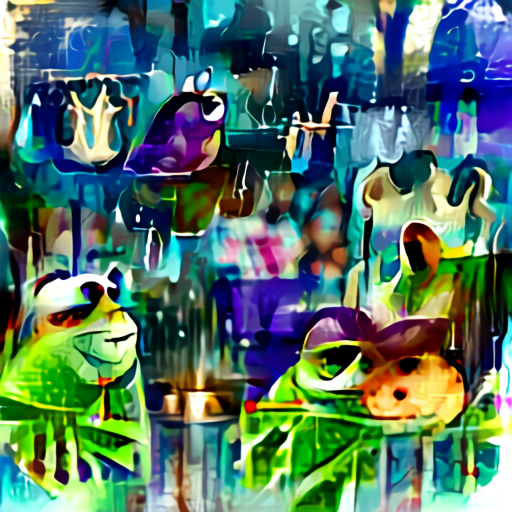 Aleph2Image Delta - Frogs In The Rain