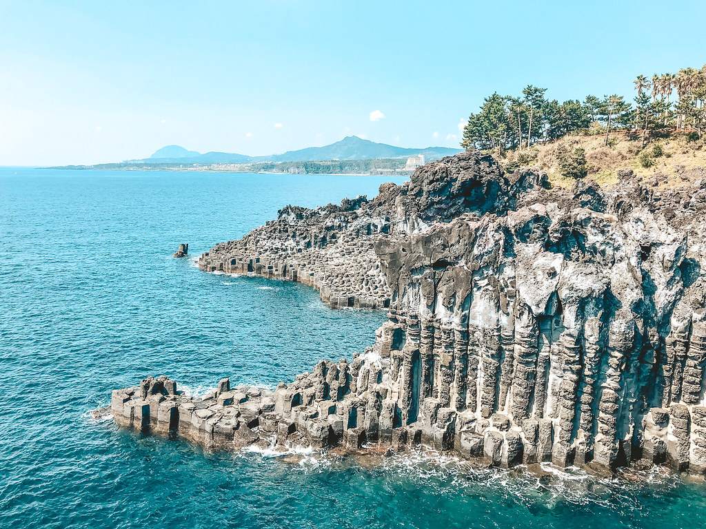 Jusangjeolli Cliff in Jeju