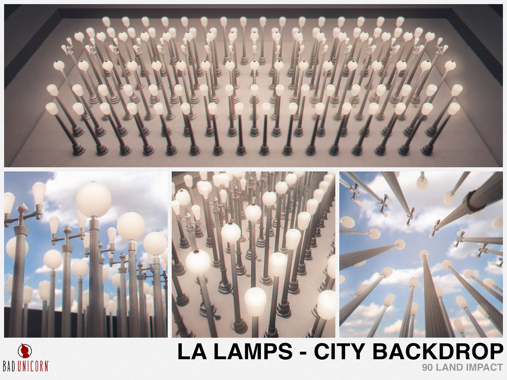 NEW! LA Lamps City Backdrops @ Kustom9