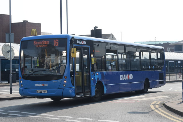 DB 30806 @ West Bromwich bus station